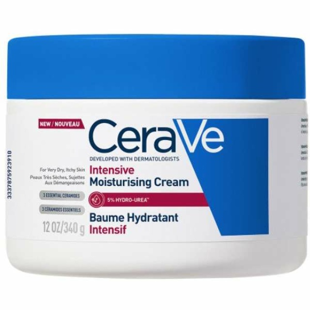CERAVE INTENS MOIST CREAM 12OZ EN FR
