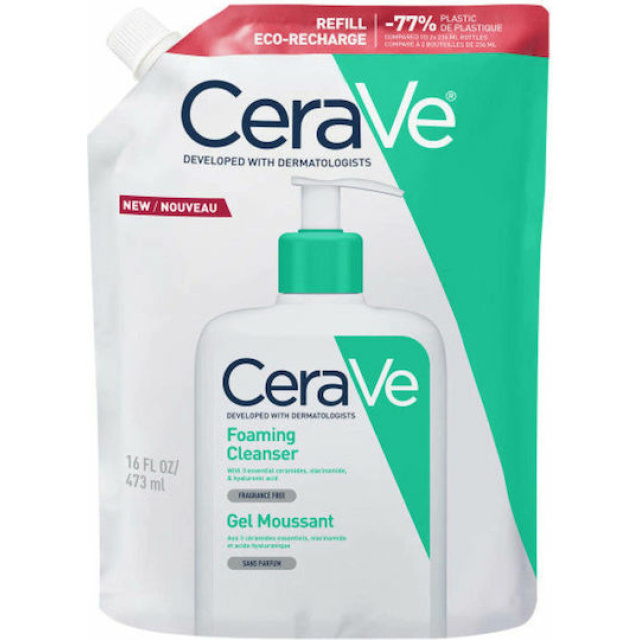 CERAVE REFILL FOAM CLEANS 16OZ GB FR CERAVE REFILL FOAM CLEANS 16OZ GB FR