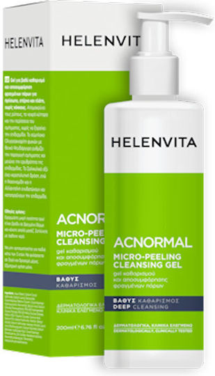 HELENVITA ACNORMAL MICRO-PEELING CLEANSING GEL 200ML HELENVITA ACNORMAL MICRO-PEELING CLEANSING GEL 200ML