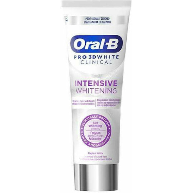 ORAL-B 3D CLINICAL INTENSIVE WHITE. 1Χ75M