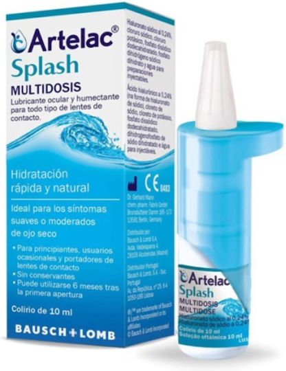 BAUSCH & LOMB ARTELAC SPLASH 10 ML BAUSCH & LOMB ARTELAC SPLASH 10 ML
