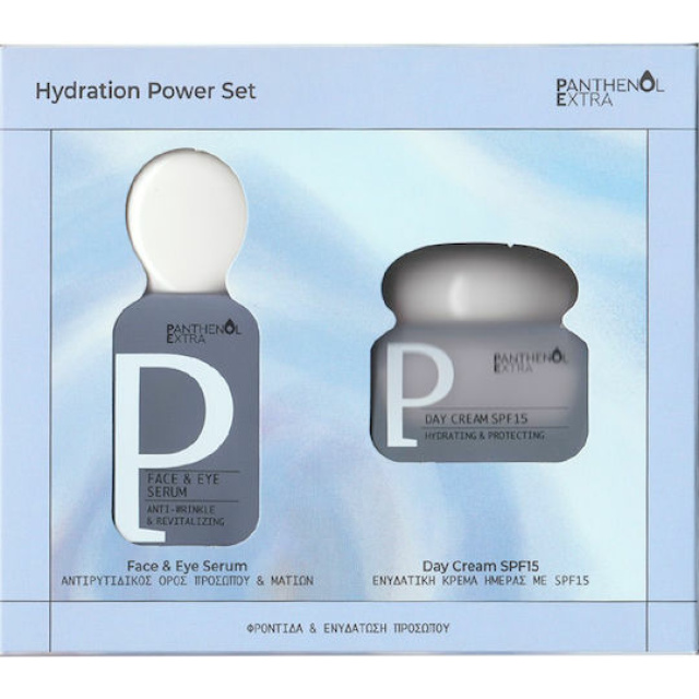 PPANTHENOL HYDRATION POWER SET(FACE & EYE SER & DAY CR SPF15