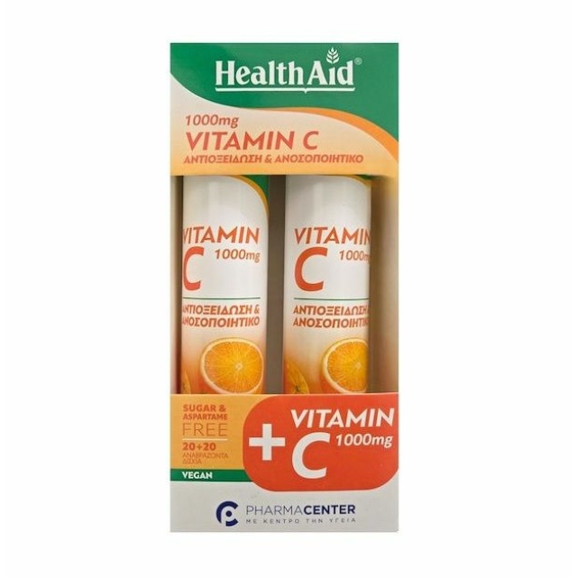 PHEALTH AID EFF. VITC1000MG OR 20TABS CΟΜ PACK VIT. C1000MG