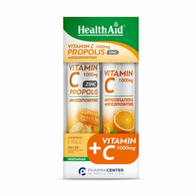 PHEALTH AID EFF. A TO Z ACTIVE 20TABS CP VIT. C1000MG ORANGE