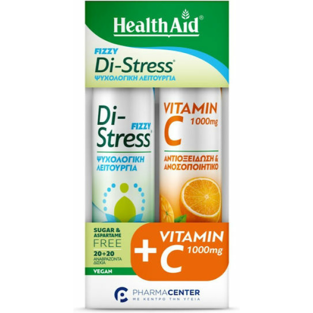 PHEALTH AID EFF. DI-STRESS FIZZY 20TABS CP VIT. C1000MG ORAN