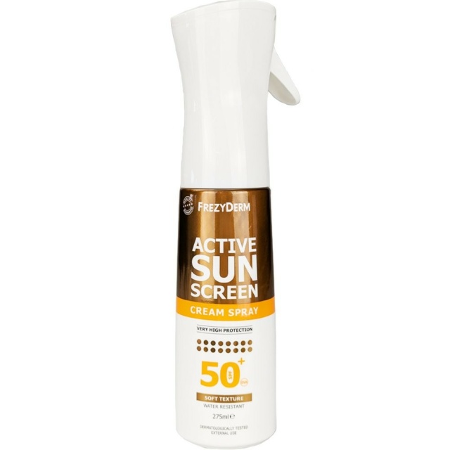 FREZYDERM ACTIVE SUNSCREEN CRSPRAY SPF 50+ 275ML