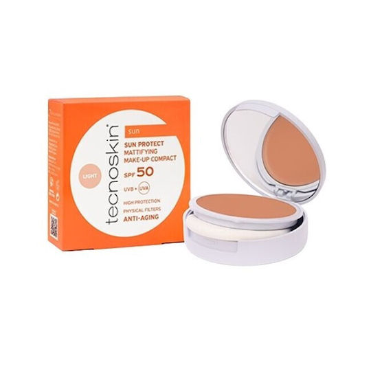 TECNOSKIN SUN PROTECT MATTIF MAKE-UP COMP SPF 50 10G -FAIR TECNOSKIN SUN PROTECT MATTIF MAKE-UP COMP SPF 50 10G -FAIR