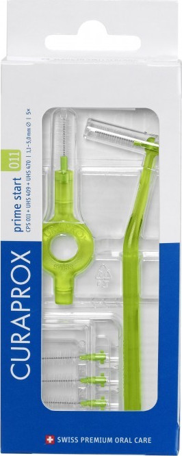 CURAPROX CPS 011 PRIME START -2 ΛΑΒΕΣ -ΜΕΣ.ΒΟΥΡΤΣ. ΠΡΑΣΙΝΟ
