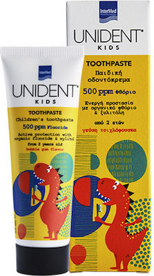 INTERMED UNIDENT KIDS TOOTHPASTE 500PPM F TBX50ML