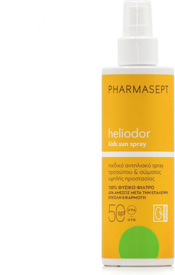 PHARMASEPT HELIODOR KIDS SUN SPRAY SPF 50 165g PHARMASEPT HELIODOR KIDS SUN SPRAY SPF 50 165g