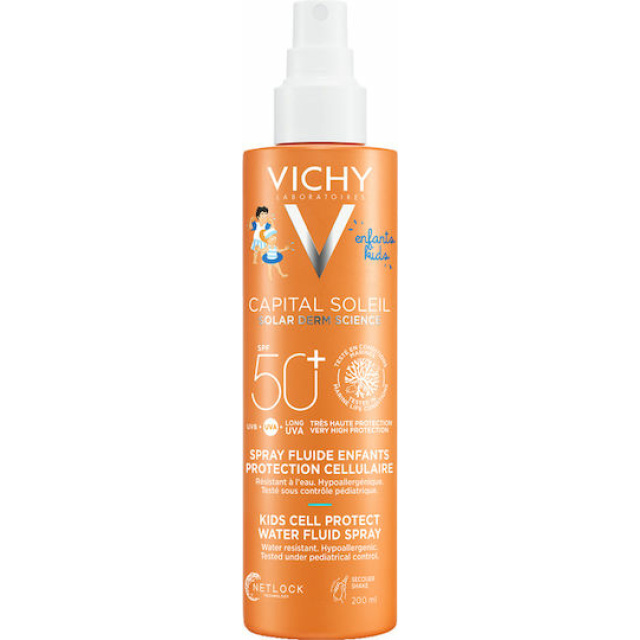 VICHY CAPITAL SOLEIL KIDS CELL PROTECT UV SPRAY SPF50+ 200ML
