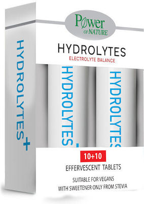 POWER HEALTH  HYDROLYTES STEVIA 10S+10S ΑΝΑΒΡ.