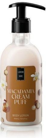 Lavish Care Macadamia Cream Puff Ενυδατική Κρέμα Σώματος με Άρωμα Βανίλια 300ml