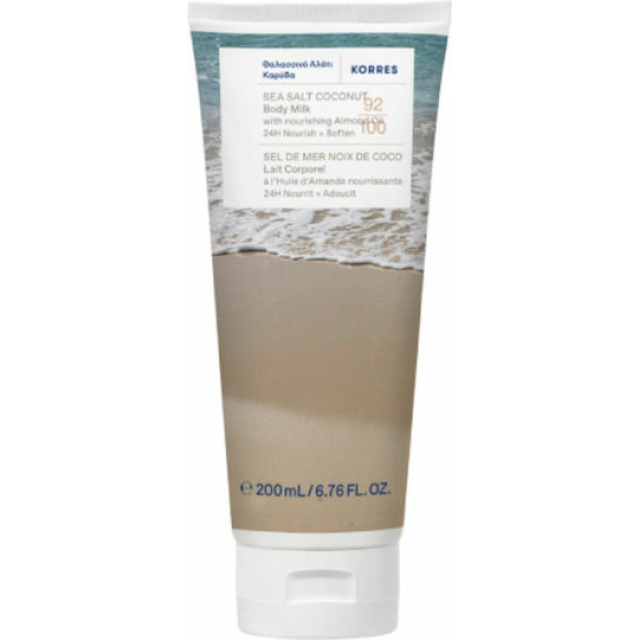 KORRES SEA SALT COCON BODY MILK 200ML