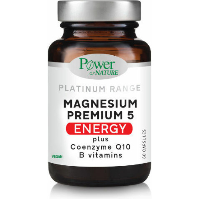 PLATINUM MAGNESIUM PREMIUM-5 ENERGY 60S, CAPS