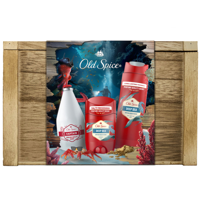 POLD SPICE XMAS25 DEEPSEA 1X(ST+SG+CAPTAIN ASL)