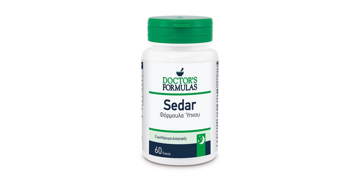 DOCTOR`S FORMULAS SEDAR 60 ΔΙΣΚΙΑ DOCTOR`S FORMULAS SEDAR 60 ΔΙΣΚΙΑ