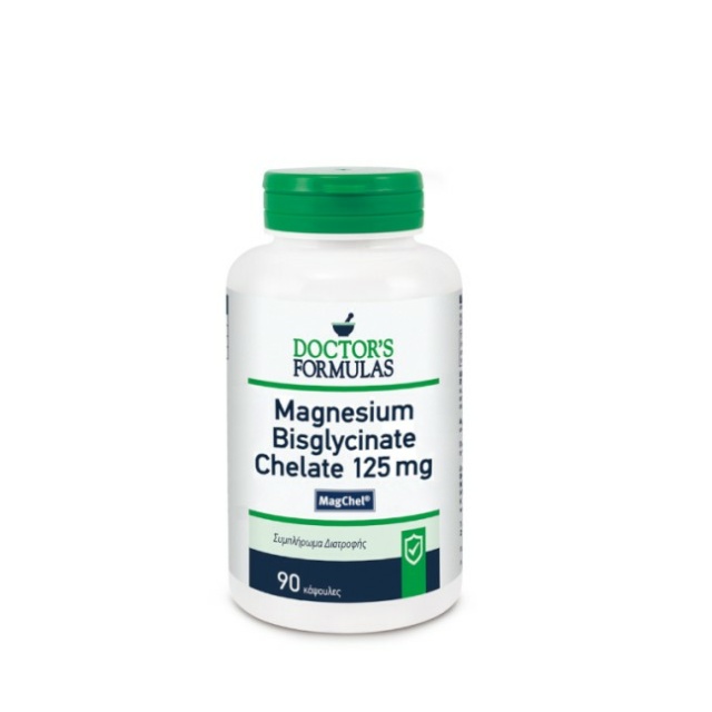 DOCTOR'S FORMULAS MAGNESIUM BISGLYCINATE CHELATE 125MG