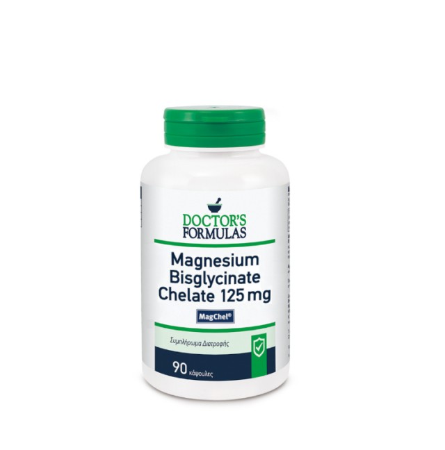 DOCTOR'S FORMULAS MAGNESIUM BISGLYCINATE CHELATE 125MG DOCTOR'S FORMULAS MAGNESIUM BISGLYCINATE CHELATE 125MG