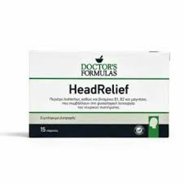 DOCTOR'S FORMULAS HEAD RELIEF 15 CAPS