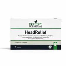 DOCTOR'S FORMULAS HEAD RELIEF 15 CAPS DOCTOR'S FORMULAS HEAD RELIEF 15 CAPS