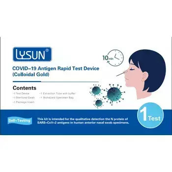 LYSUN SELF TEST COVID LYSUN SELF TEST COVID