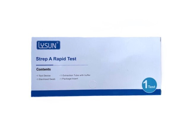LYSUN SELF TEST STREP A LYSUN SELF TEST STREP A