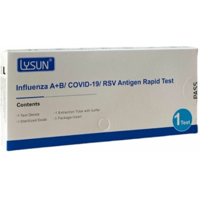 LYSUN SELF TEST COVID / ΓΡΙΠΗ A+B / RSV