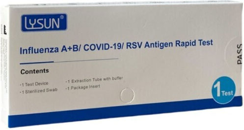 LYSUN SELF TEST COVID / ΓΡΙΠΗ A+B / RSV LYSUN SELF TEST COVID / ΓΡΙΠΗ A+B / RSV