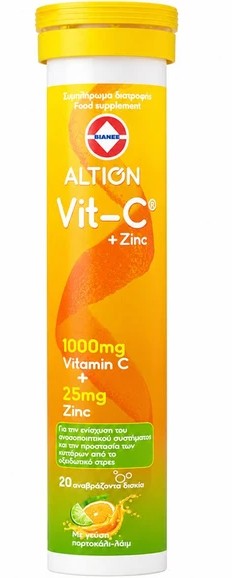 ALTION VIT-C+ZINC Eff. 20 TABS ALTION VIT-C+ZINC Eff. 20 TABS