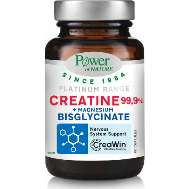 POWER HEALTH PLATINUM CREATINE & MAGNESIUM BISGLYCINATE 60S,