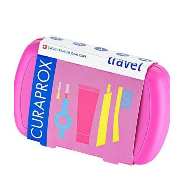CURAPROX TS ΡΟΖ ΟΔΟΝΤ.- ΜΕΣ.ΒΟΥΡ  DUO-HOLDER - BE YOU 10ML