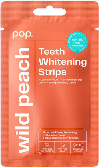 SMILEPEN POP - WILD PEACH WHITENING STRIPES 7X2 SMILEPEN POP - WILD PEACH WHITENING STRIPES 7X2